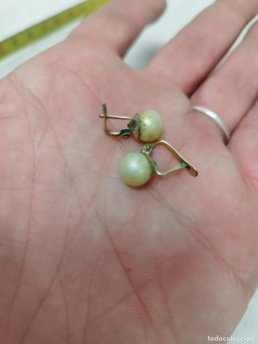 Joyeria: Antigua pareja, par de pendientes. - Foto 3