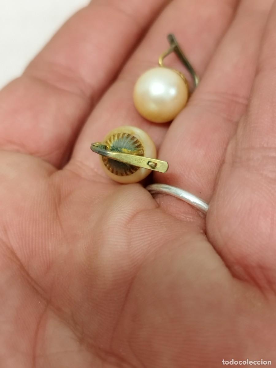 Joyeria: Antigua pareja, par de pendientes. - Foto 4