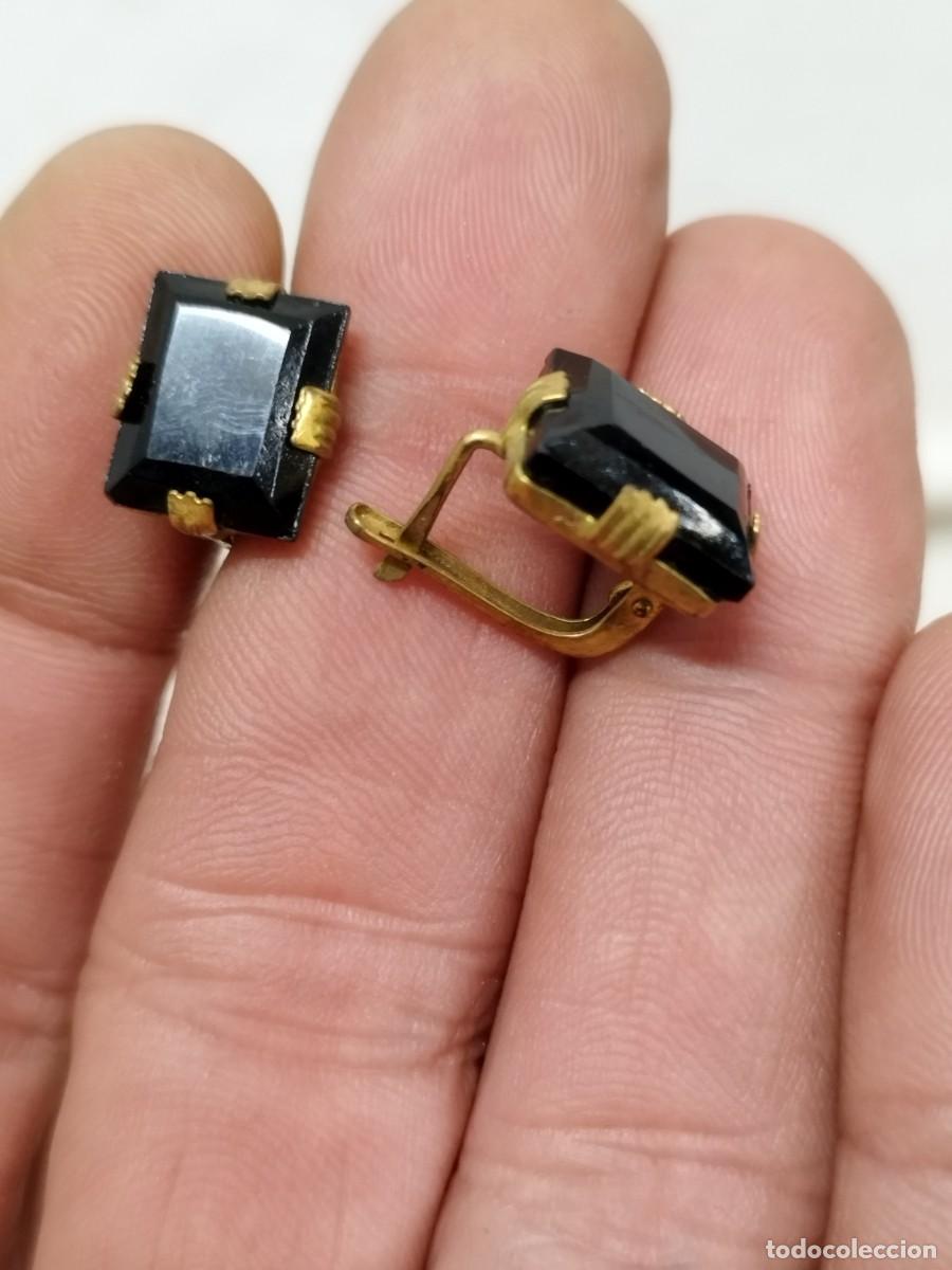 Joyeria: Antigua pareja, par de pendientes. - Foto 2