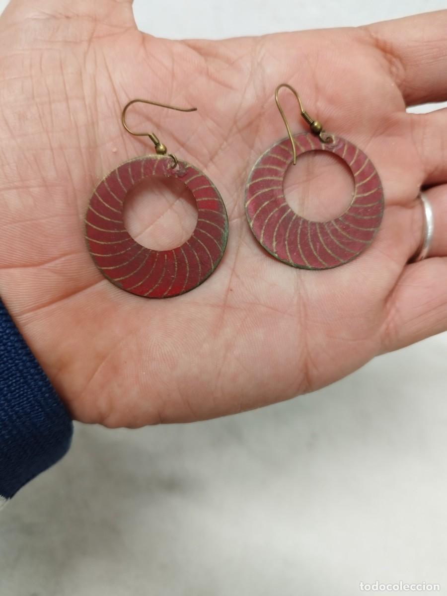 Joyeria: Antigua pareja, par de pendientes. - Foto 1