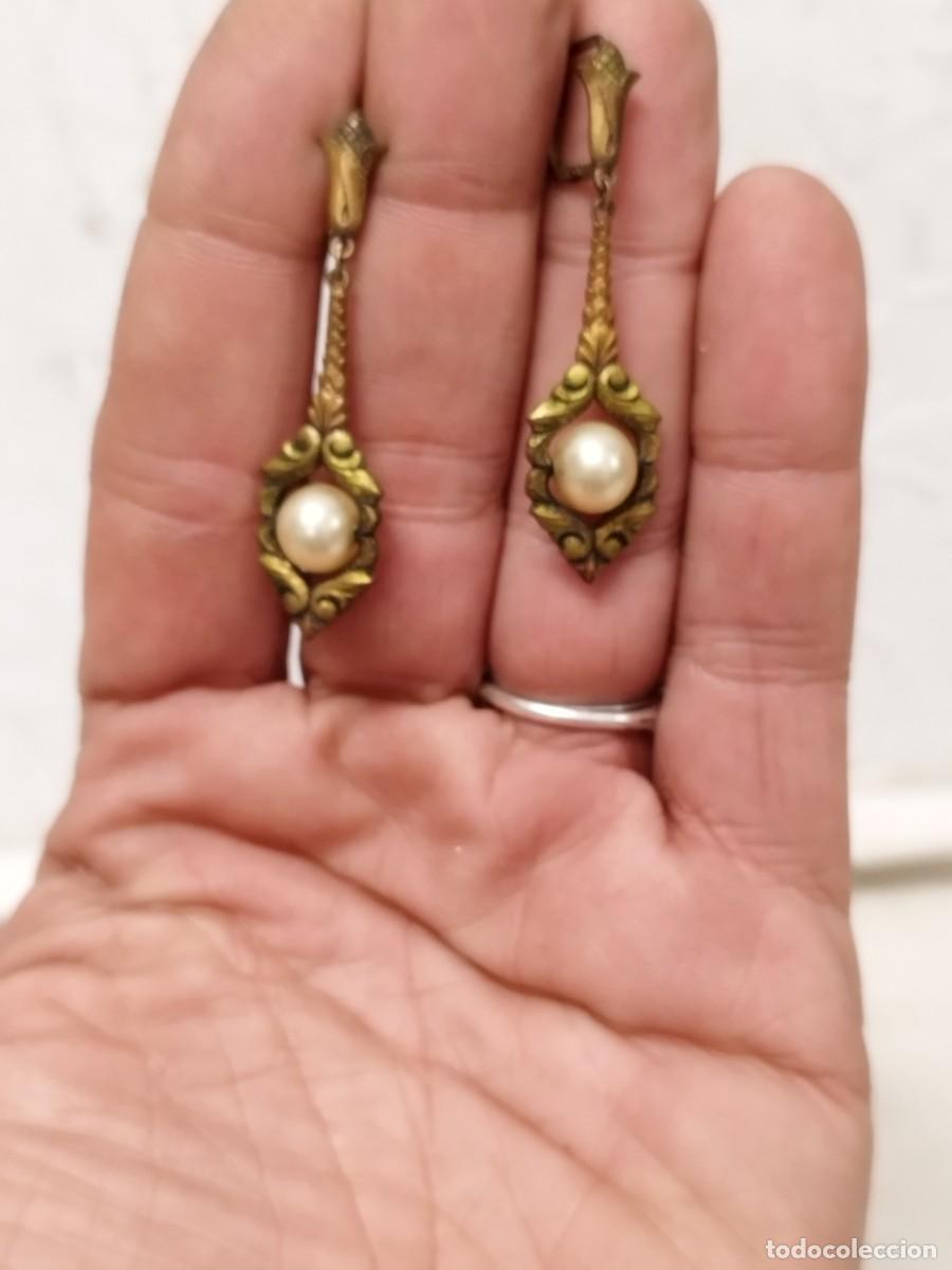 Joyeria: Antigua pareja, par de pendientes. - Foto 1