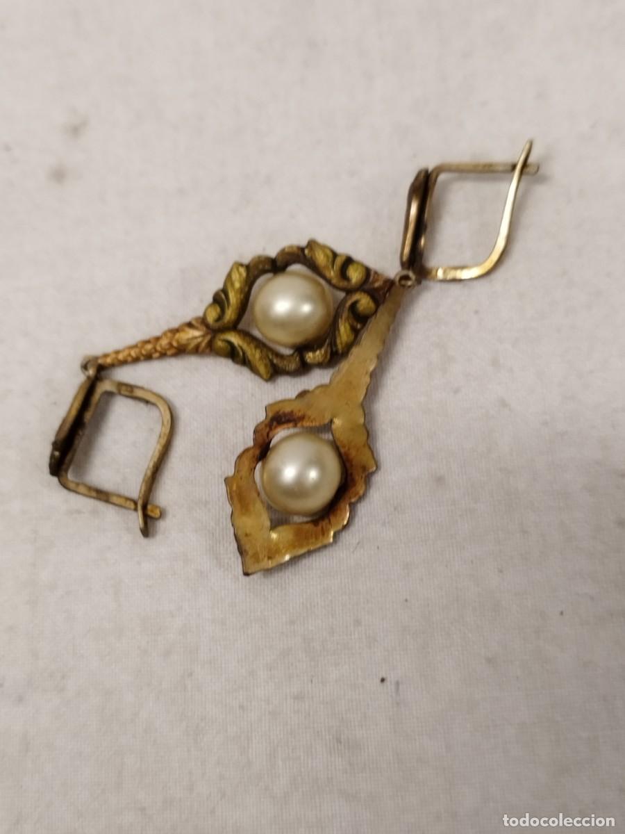 Joyeria: Antigua pareja, par de pendientes. - Foto 4