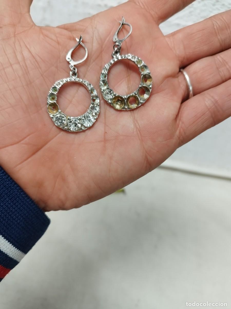 Joyeria: Antigua pareja, par de pendientes. A restaurar. - Foto 1