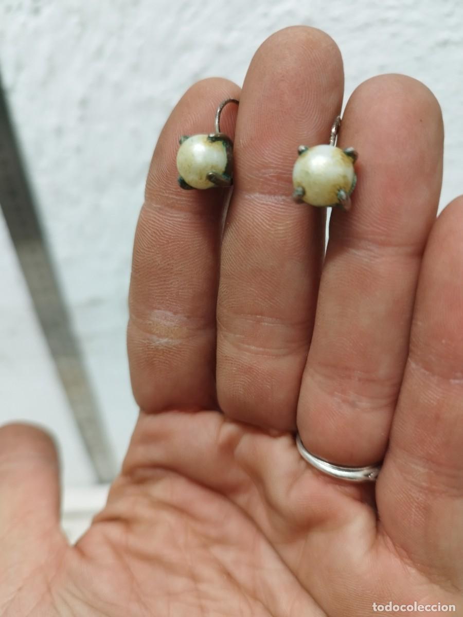 Joyeria: Antigua pareja, par de pendientes. - Foto 1