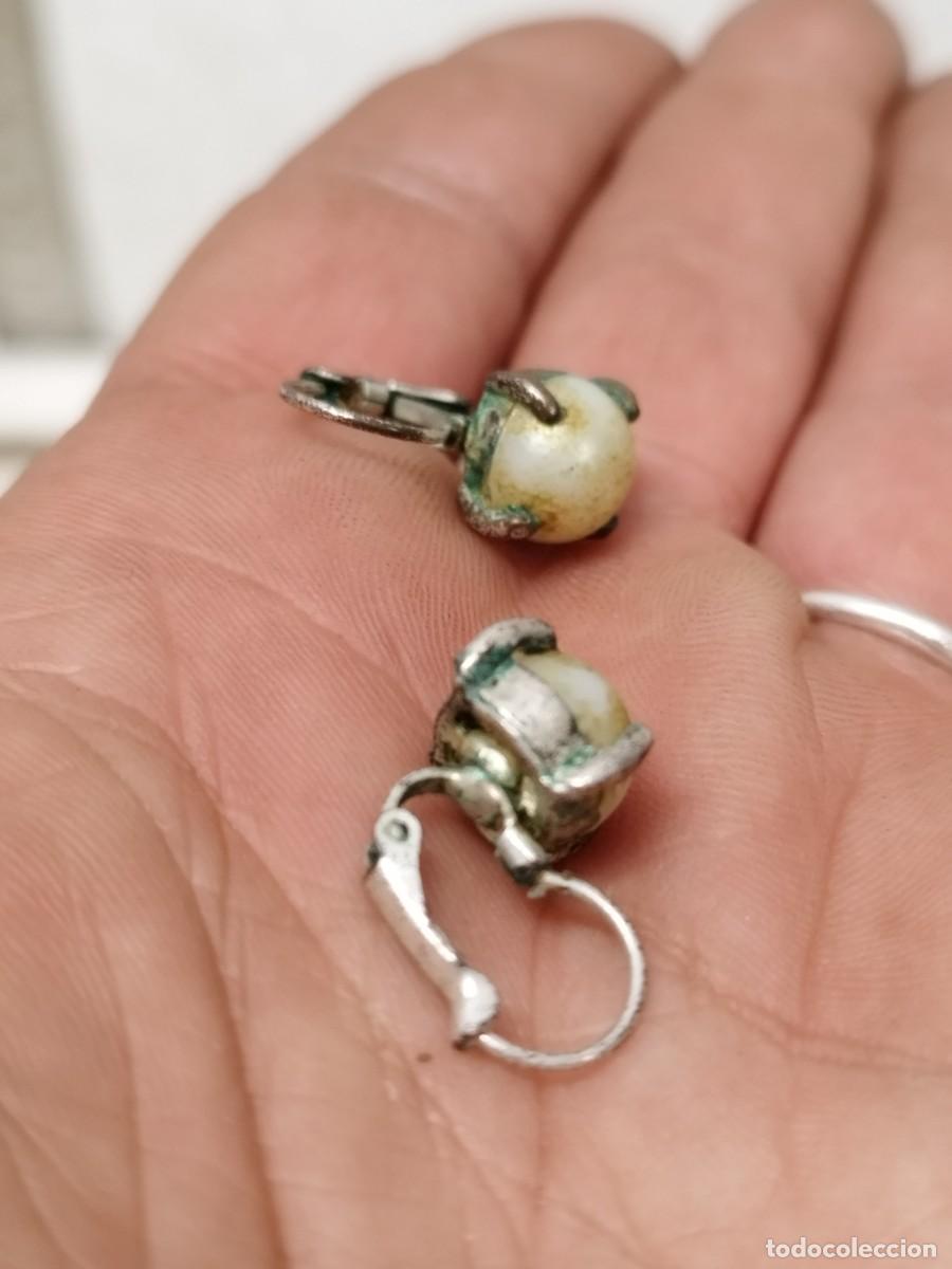 Joyeria: Antigua pareja, par de pendientes. - Foto 3