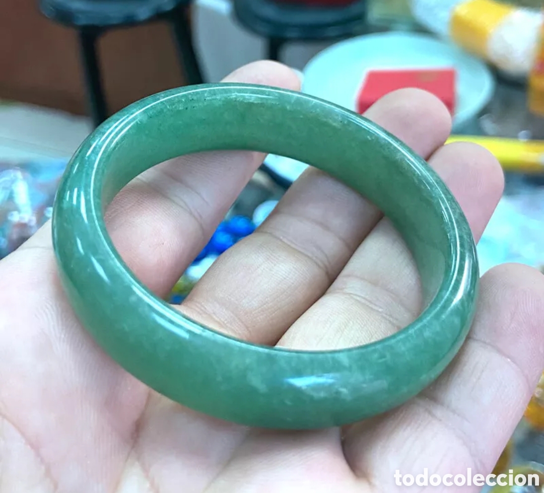 Joyeria: Brazalete jade verde Calidad AAA+. Nuevo - Foto 2