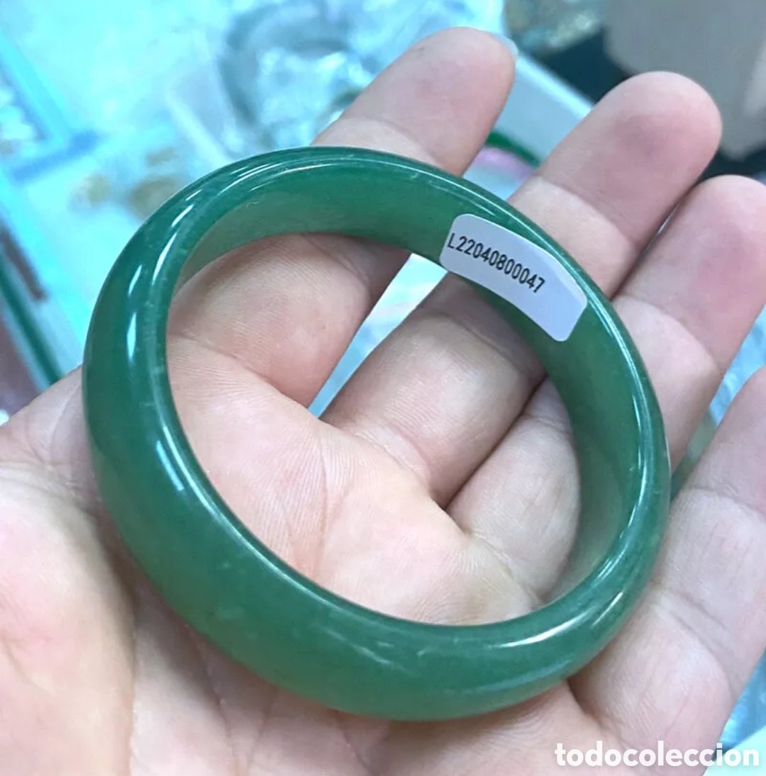 Joyeria: Brazalete jade verde Calidad AAA+. Nuevo - Foto 3