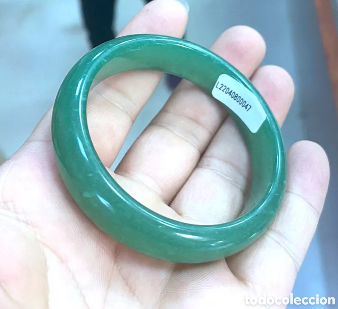 Joyeria: Brazalete jade verde Calidad AAA+. Nuevo - Foto 6