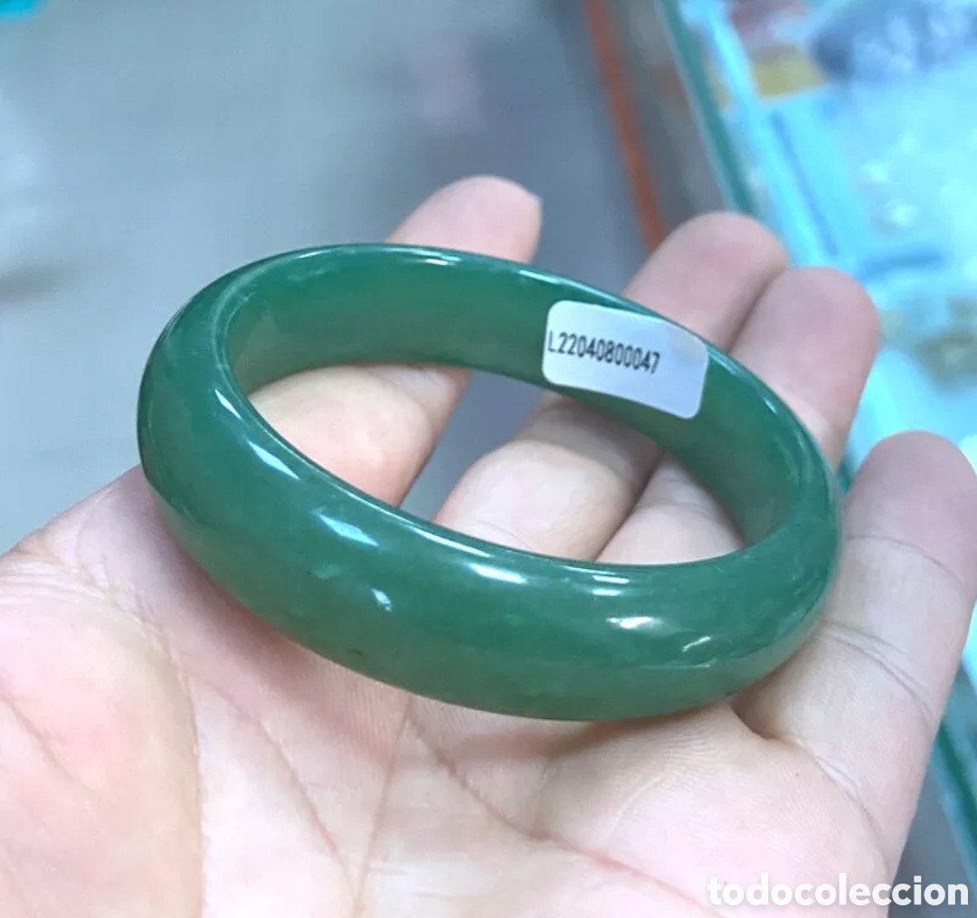 Joyeria: Brazalete jade verde Calidad AAA+. Nuevo - Foto 1