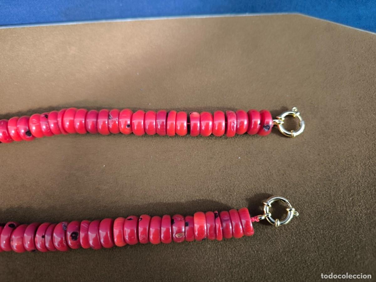Joyeria: DOS PULSERAS EN CORAL ROJO - Foto 2