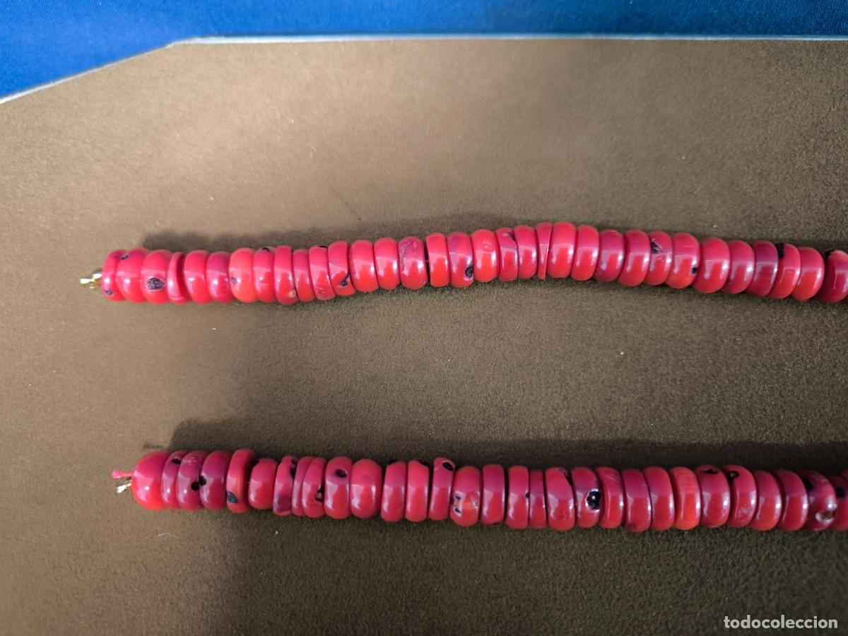 Joyeria: DOS PULSERAS EN CORAL ROJO - Foto 3