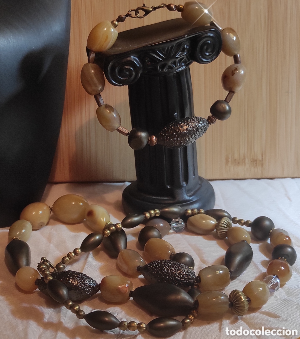 Joyeria: Conjunto de &Aacute;gatas naturales - Foto 1