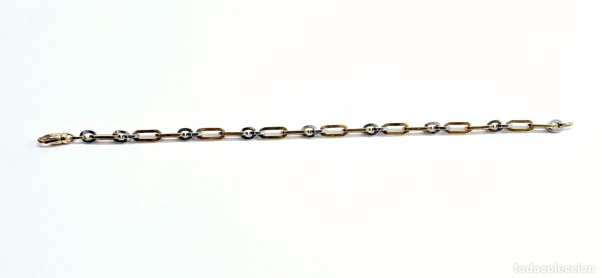 Joyeria: PRECIOSA PULSERA BICOLOR DE ORO DE LEY - Foto 7