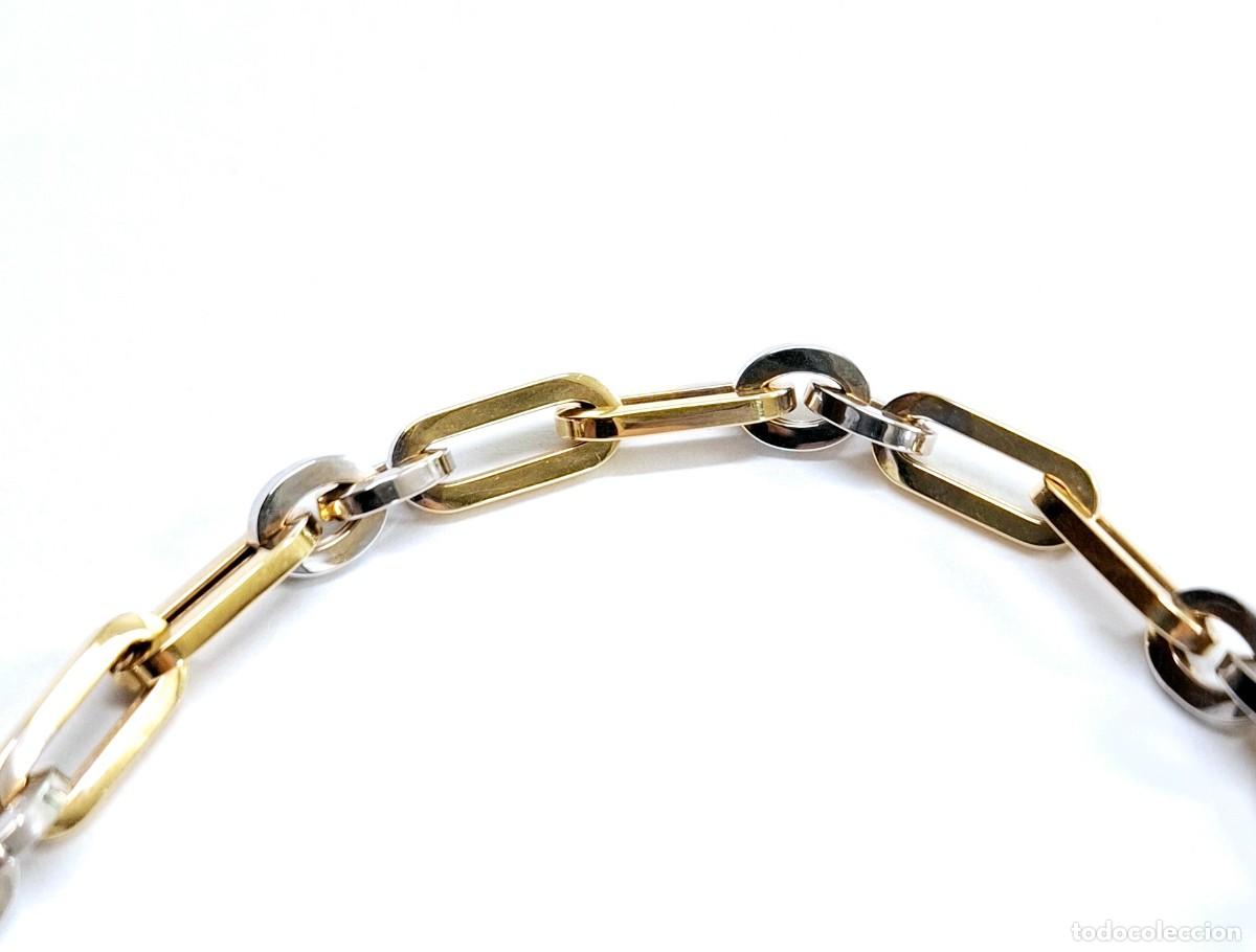 Joyeria: PRECIOSA PULSERA BICOLOR DE ORO DE LEY - Foto 9