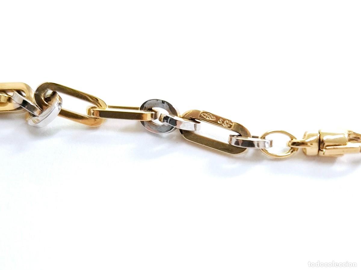 Joyeria: PRECIOSA PULSERA BICOLOR DE ORO DE LEY - Foto 10