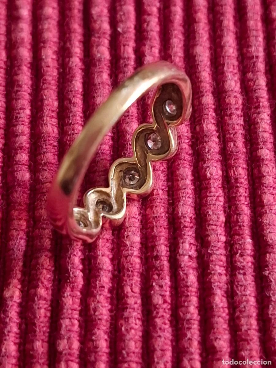 Joyeria: ANILLO DE ORO DE 18 QUILATES Y BRILLANTES - Foto 6