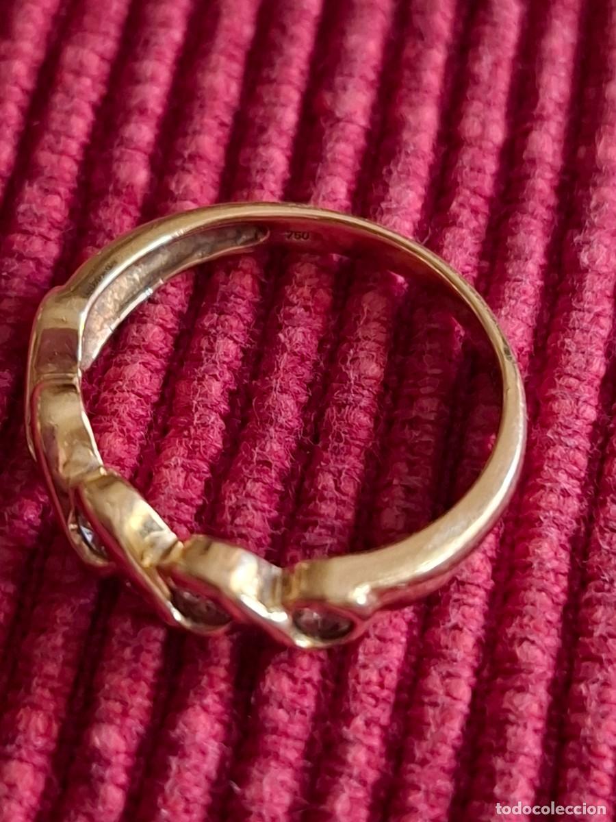 Joyeria: ANILLO DE ORO DE 18 QUILATES Y BRILLANTES - Foto 8