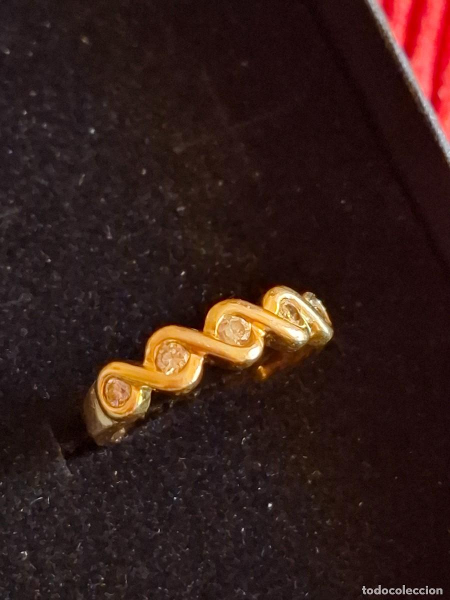 Joyeria: ANILLO DE ORO DE 18 QUILATES Y BRILLANTES - Foto 9