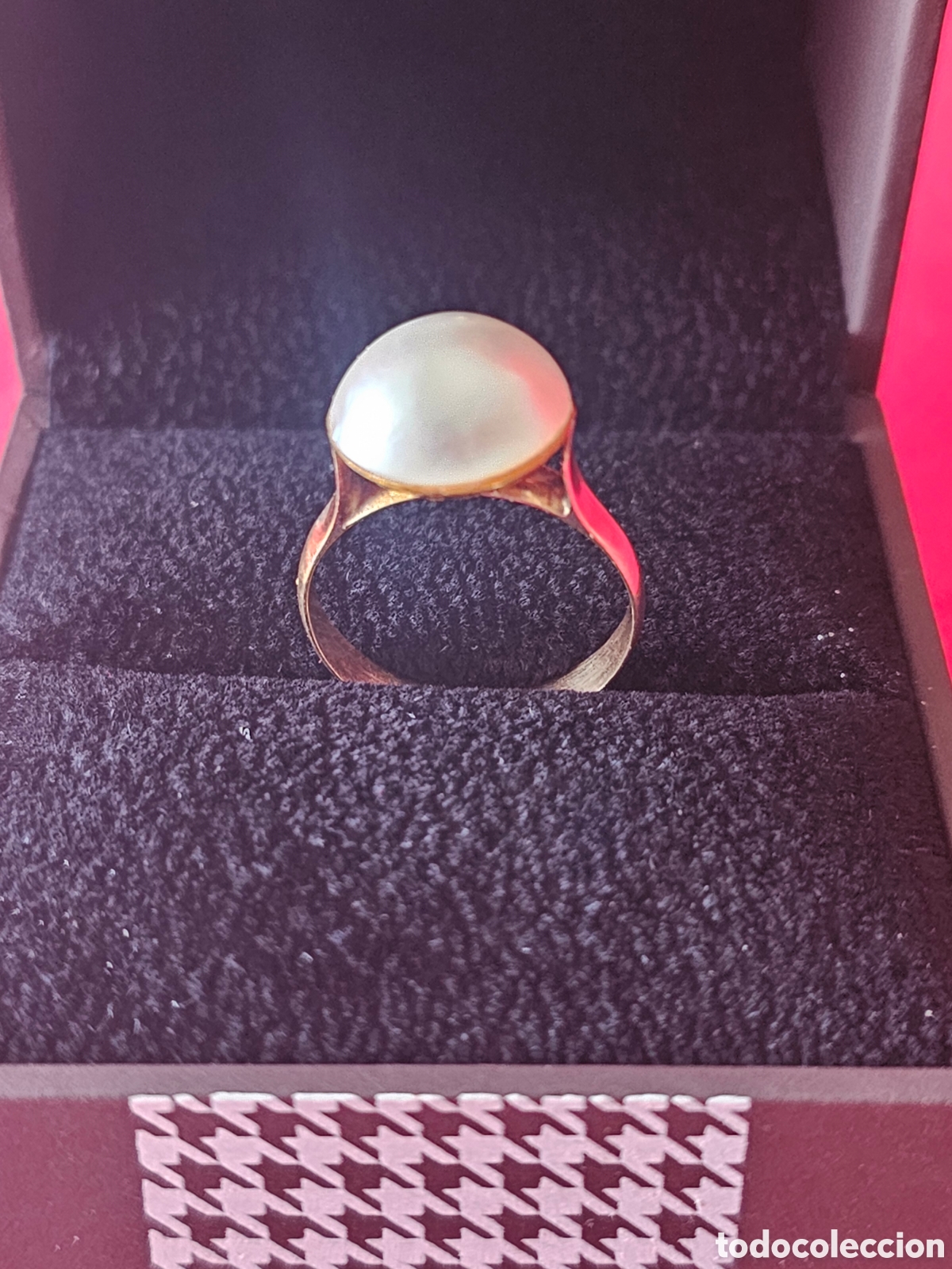 Joyeria: Anillo oro de ley con Perla Japonesa original - Foto 3