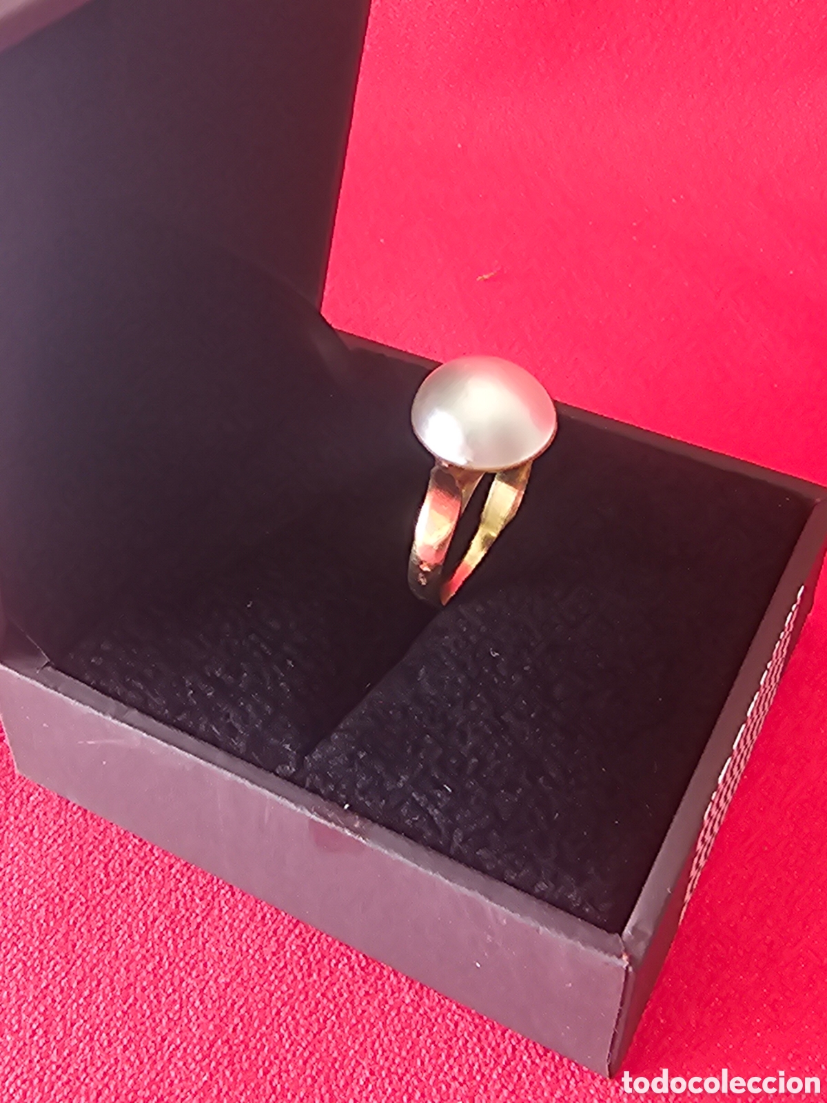 Joyeria: Anillo oro de ley con Perla Japonesa original - Foto 4