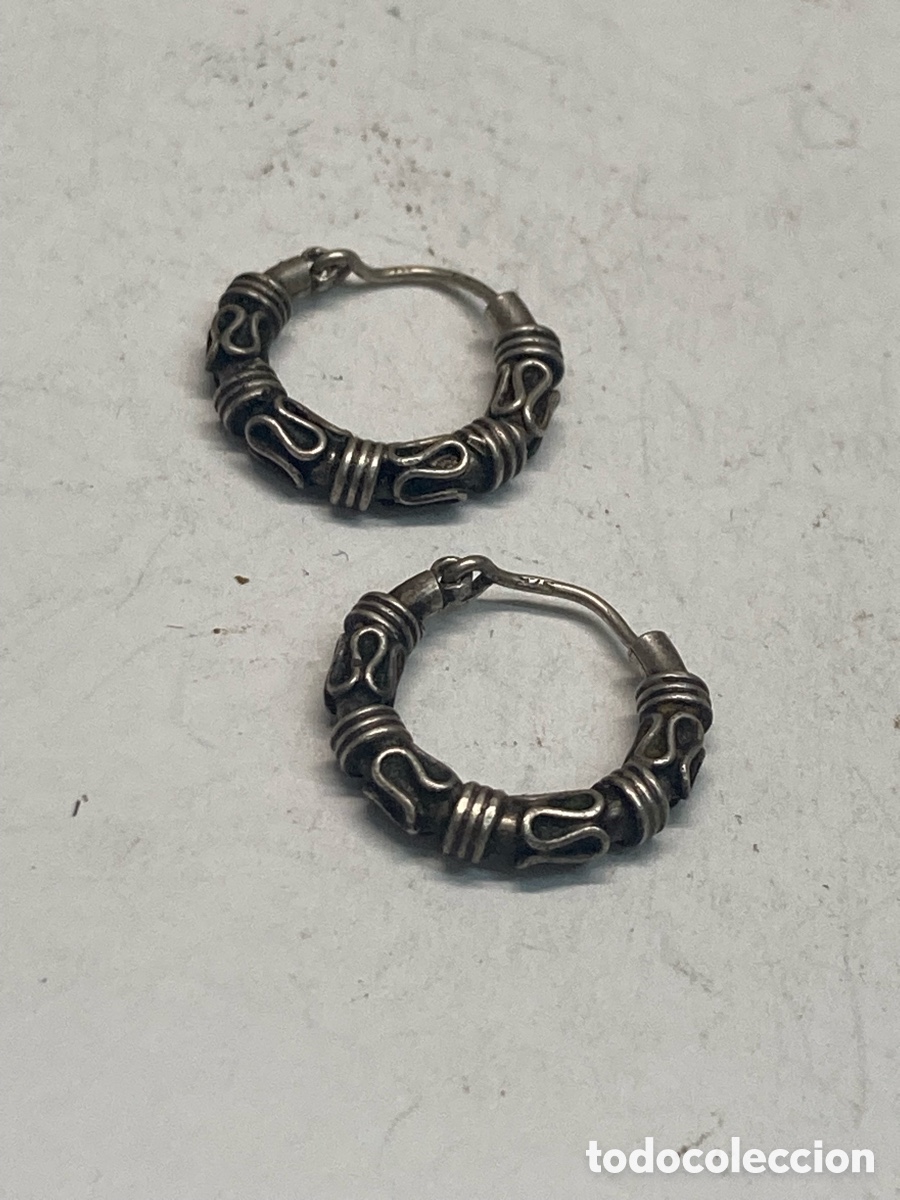 Joyeria: Pendientes de plata P241 - Foto 1