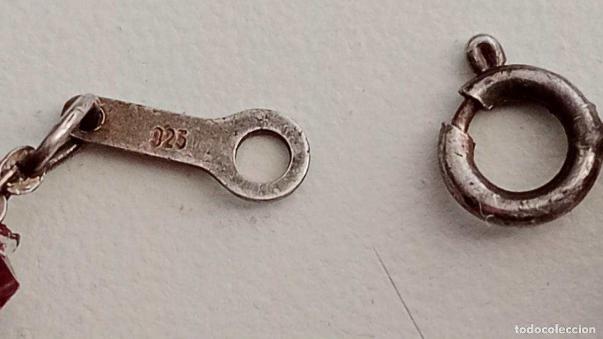 Joyeria: COLLAR VINTAGE DE &Aacute;MBAR CON HEBILLA DE PLATA N&ordm; 2 - Foto 5