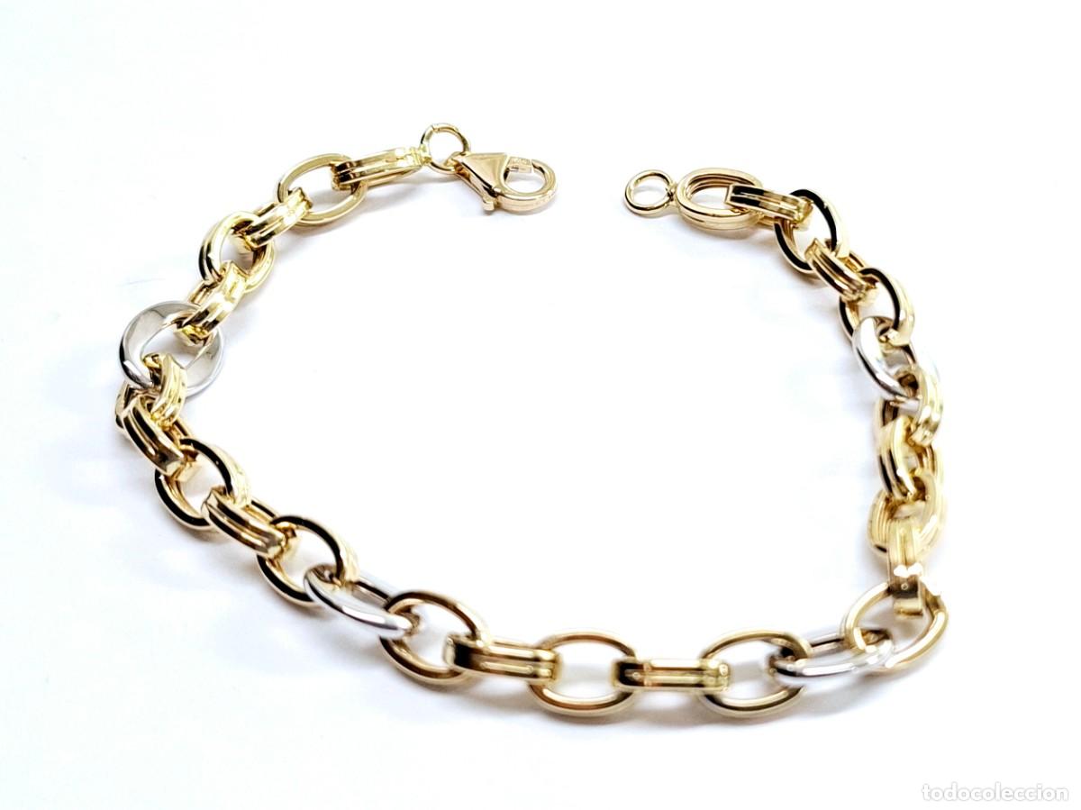 Joyeria: NUEVA PULSERA BICOLOR EN ORO DE LEY - Foto 1