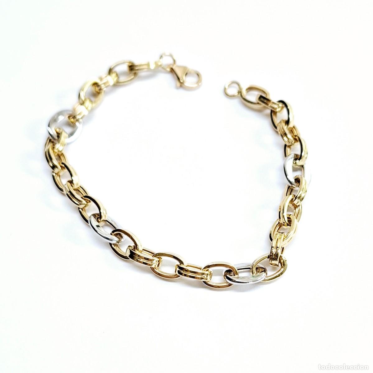 Joyeria: NUEVA PULSERA BICOLOR EN ORO DE LEY - Foto 2