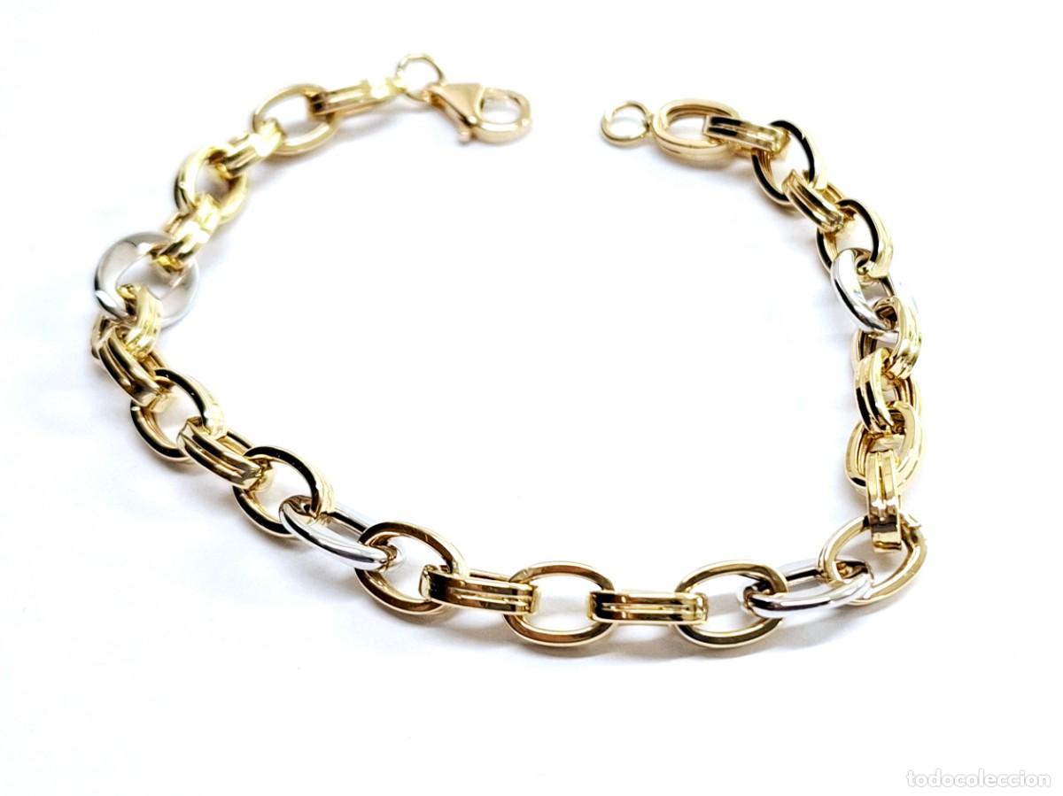 Joyeria: NUEVA PULSERA BICOLOR EN ORO DE LEY - Foto 3