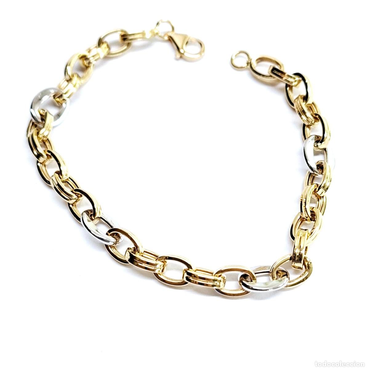 Joyeria: NUEVA PULSERA BICOLOR EN ORO DE LEY - Foto 4