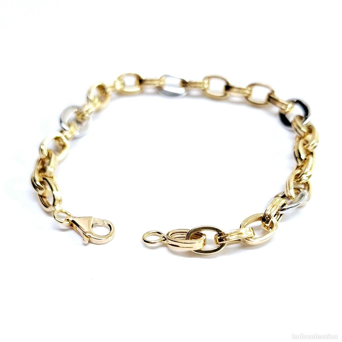 Joyeria: NUEVA PULSERA BICOLOR EN ORO DE LEY - Foto 5