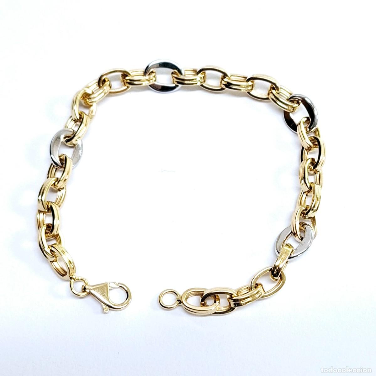 Joyeria: NUEVA PULSERA BICOLOR EN ORO DE LEY - Foto 7
