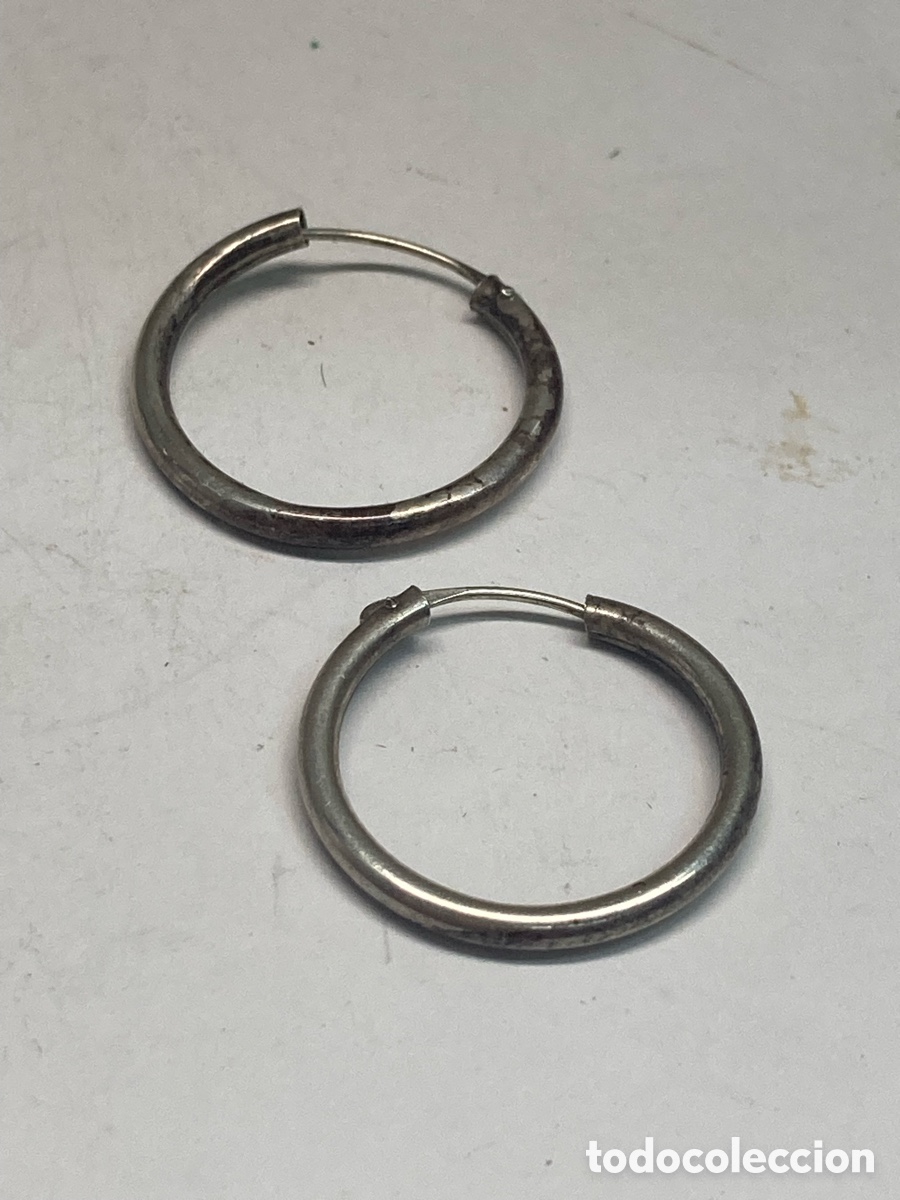 Joyeria: Pendientes de plata P242 - Foto 1