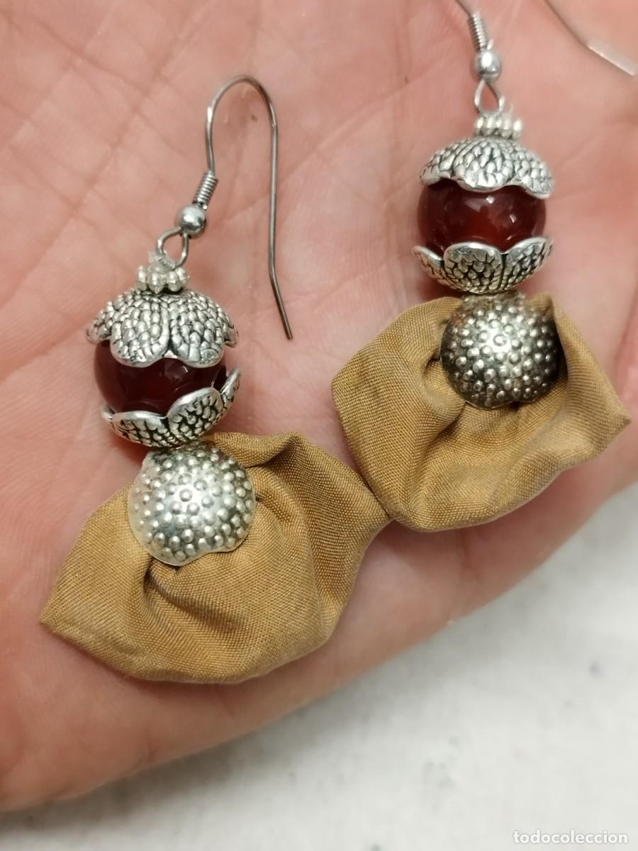 Joyeria: Antigua pareja de pendientes. - Foto 2