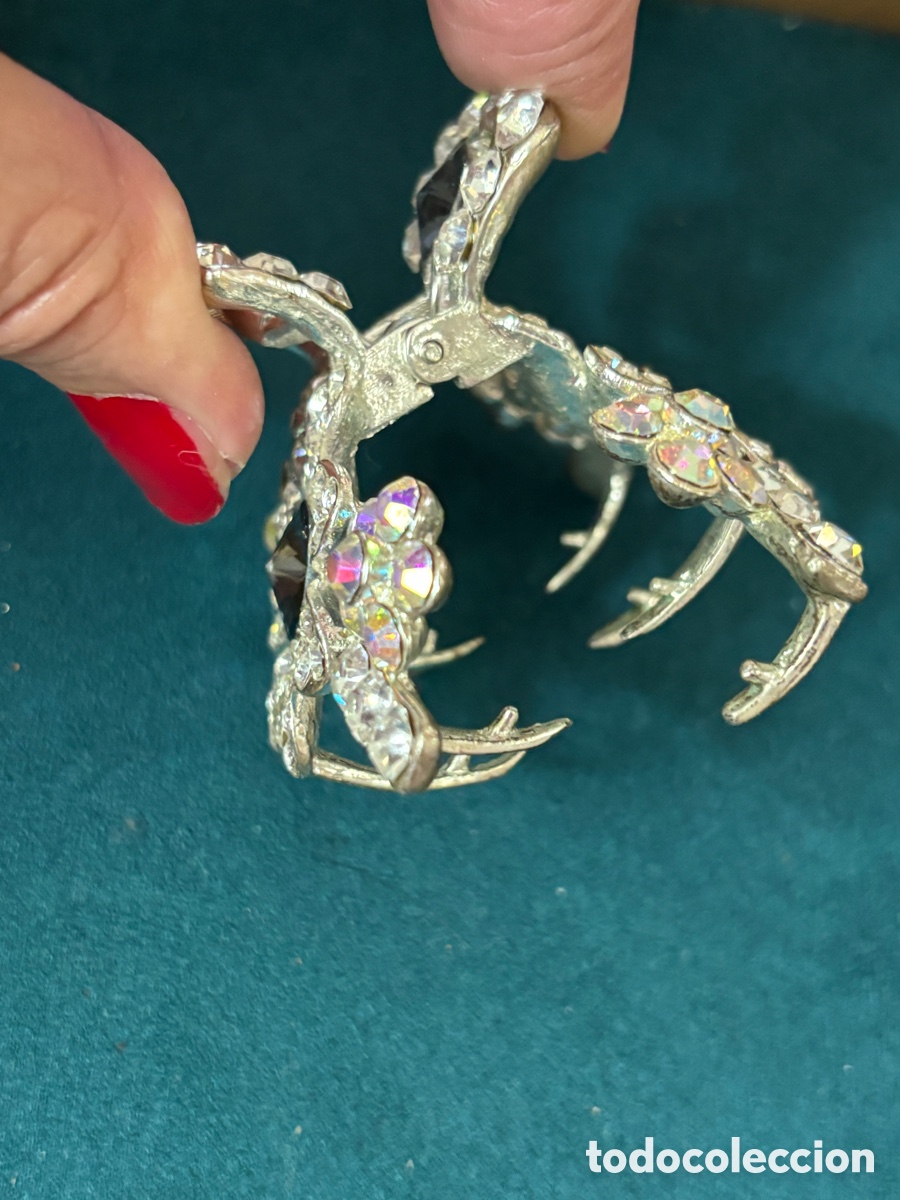 Joyeria: Pinza para el pelo con pedrer&iacute;a - Foto 2