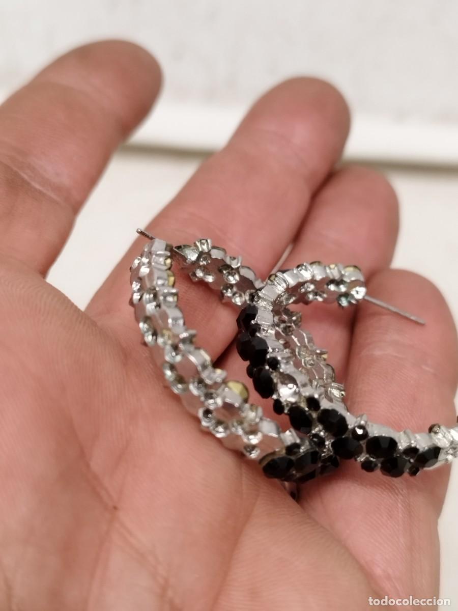 Joyeria: Antigua pareja de pendientes a restaurar. - Foto 4