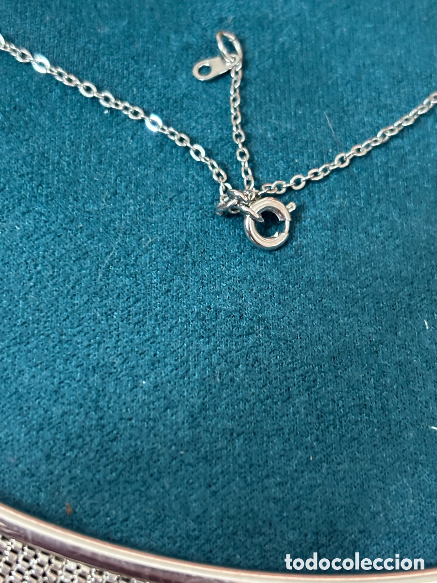 Joyeria: Gargantilla plateada de cadenas - Foto 2