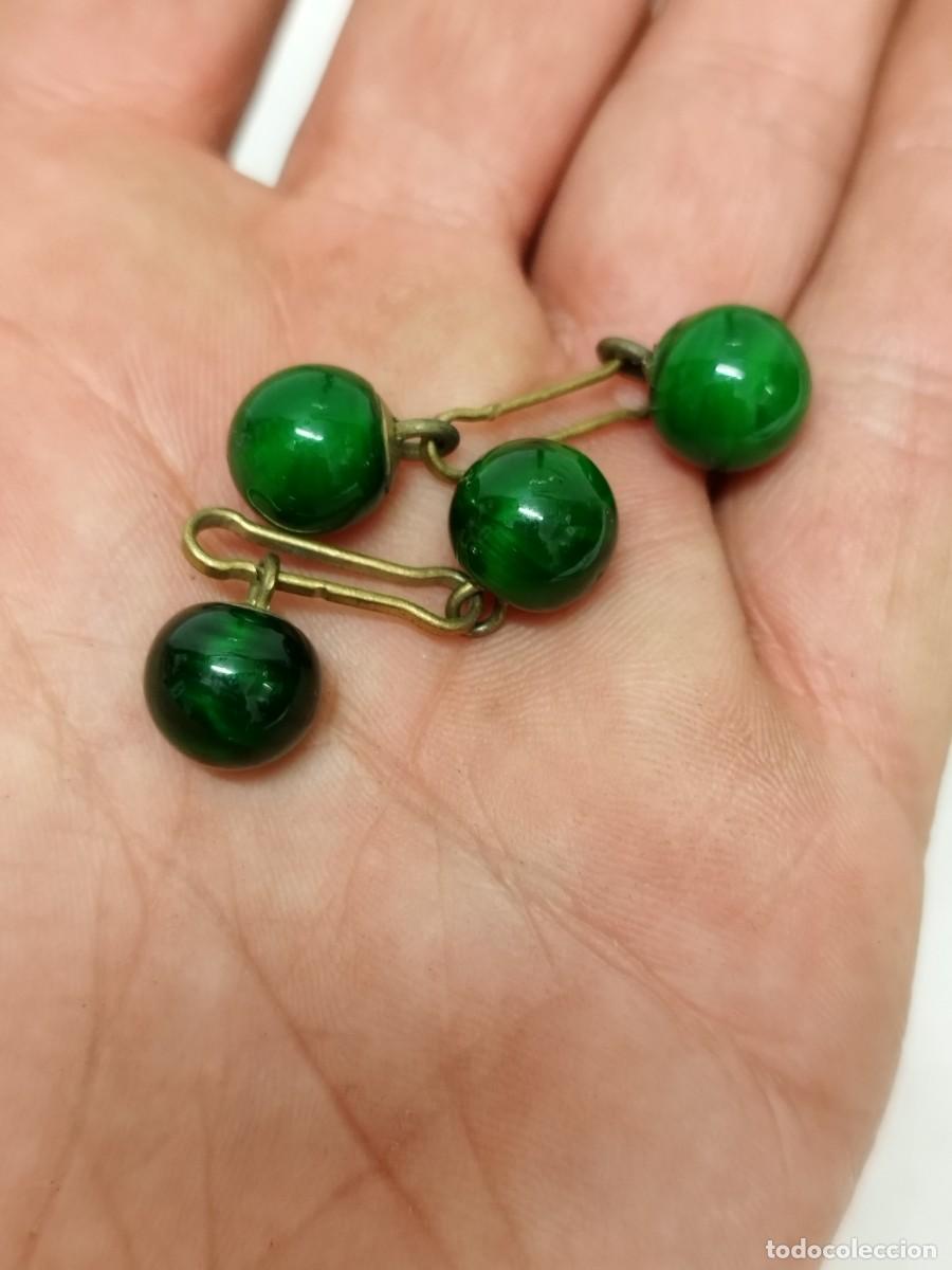 Joyeria: Antiguos pendientes sin el cierre. A identificar. - Foto 4