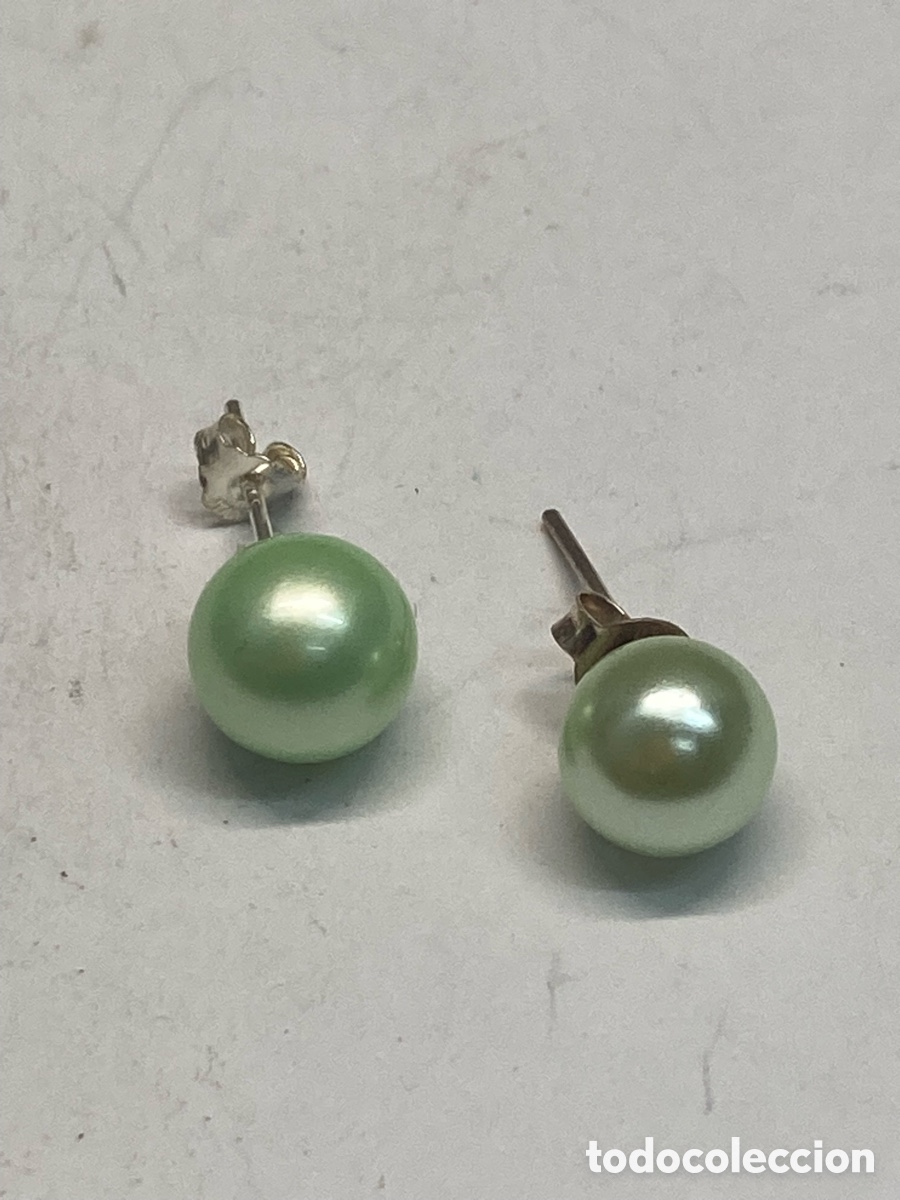 Joyeria: Pendientes de plata y perlas P243 - Foto 1