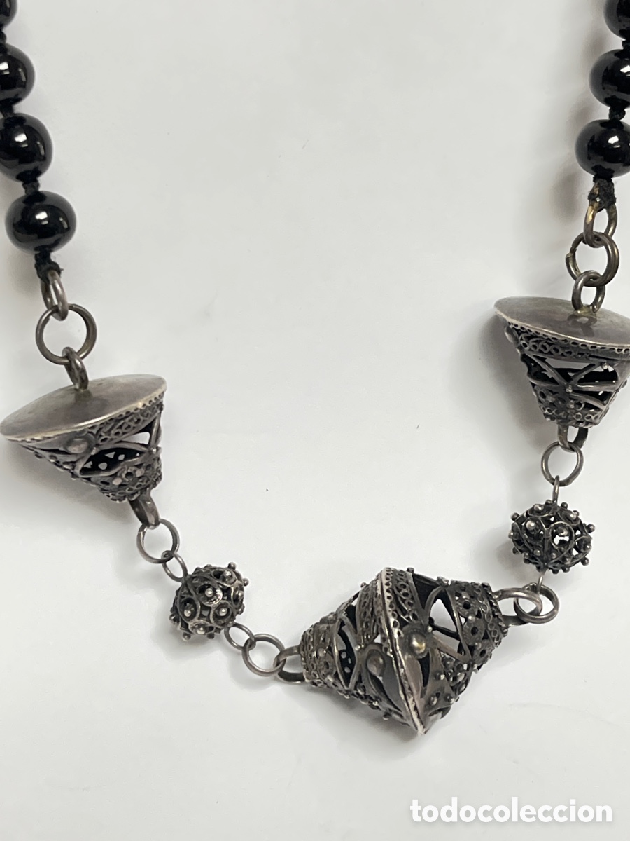 Joyeria: Collar de plata y &oacute;nix /coll14 - Foto 4