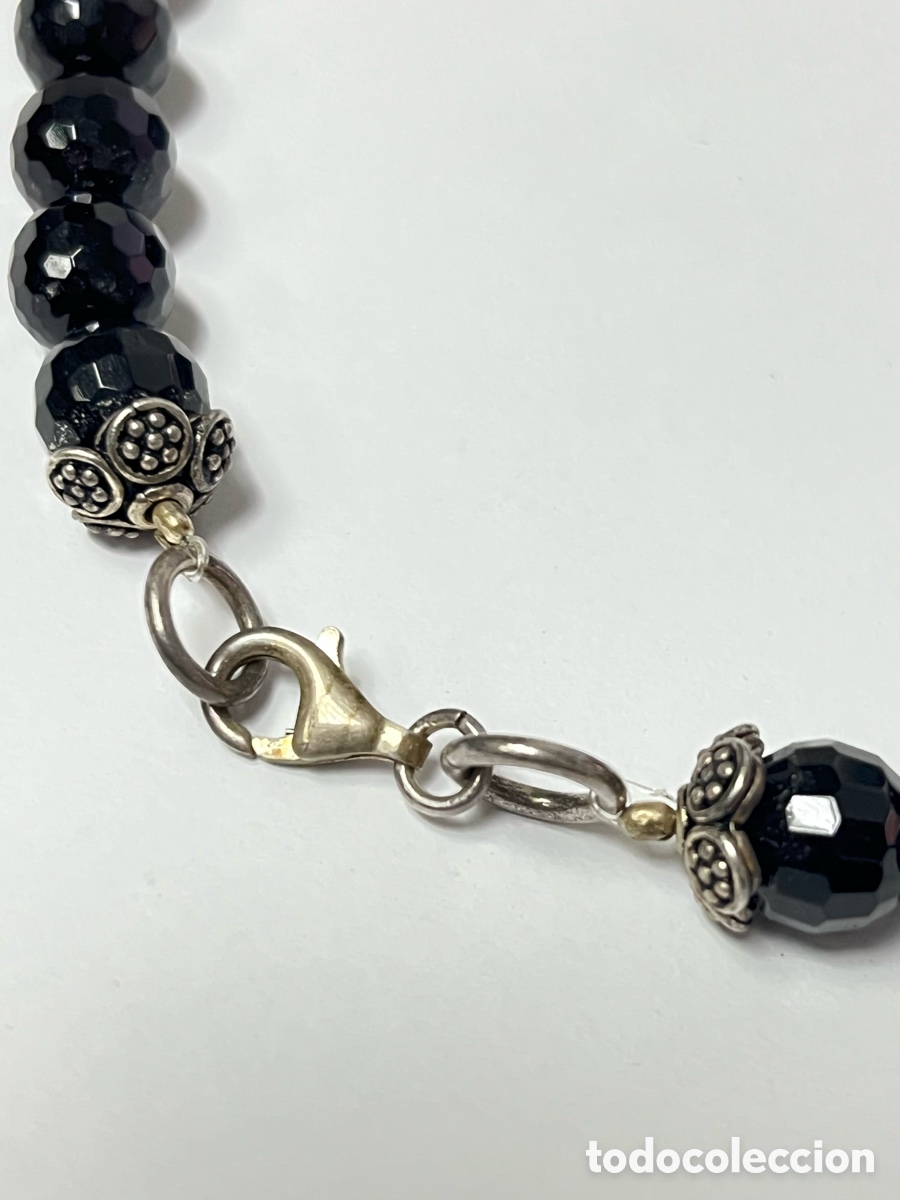 Joyeria: Collar Onix con cierre de plata /coll14 - Foto 5
