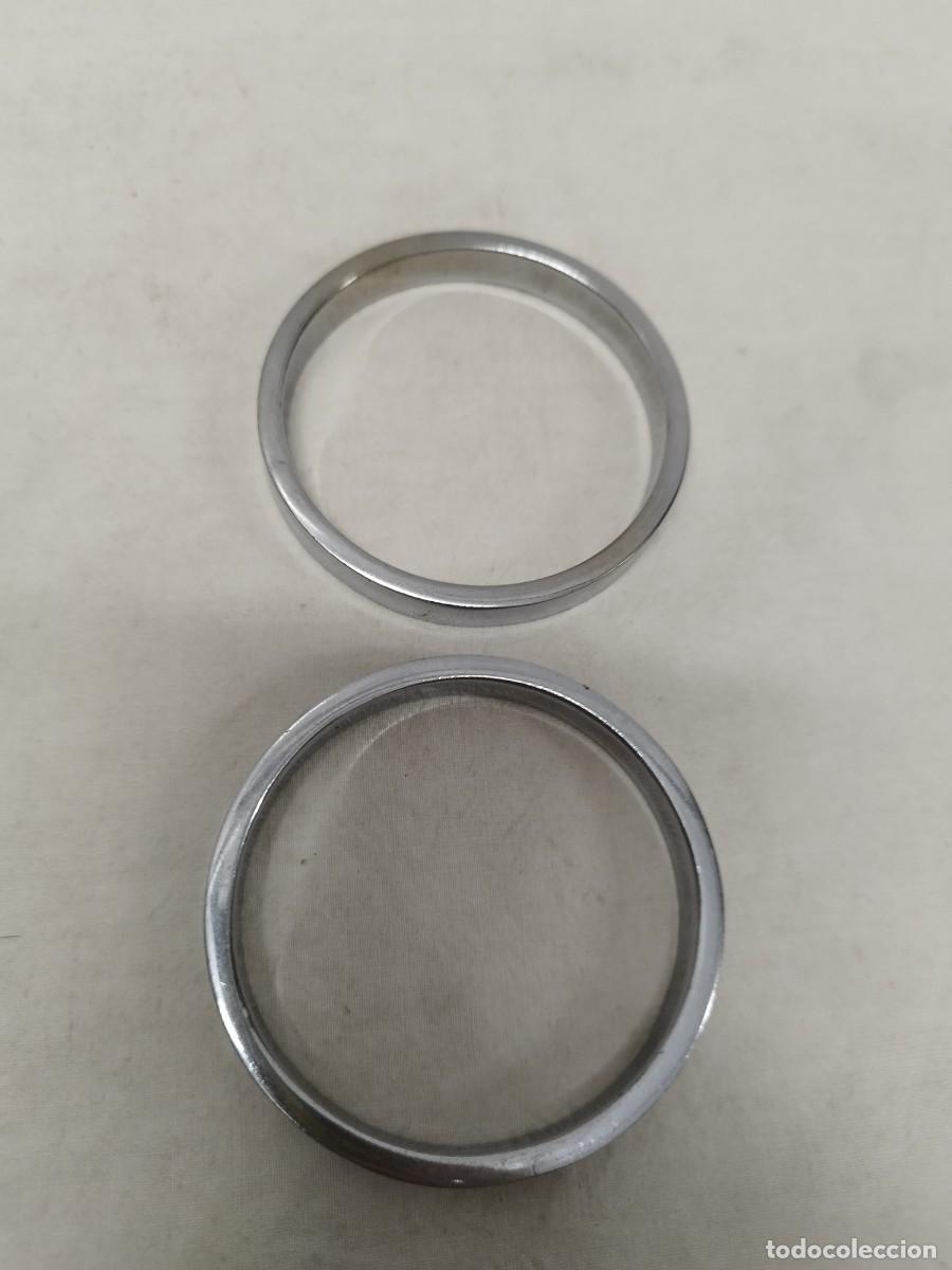 Joyeria: Pareja de Antiguas pulseras plateadas. - Foto 3