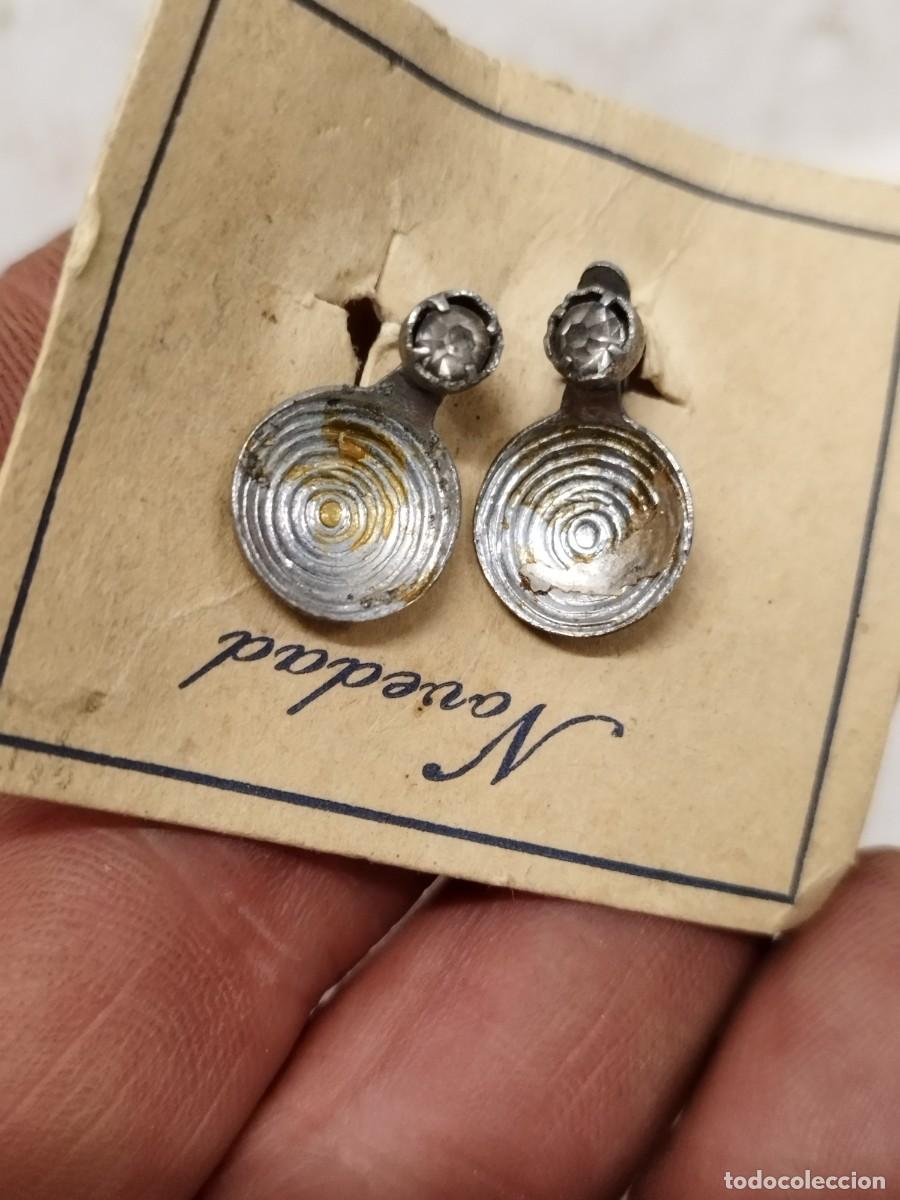 Joyeria: Antigua pareja, par de pendientes. - Foto 2