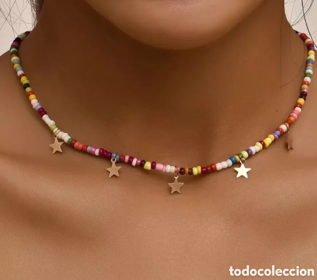 Joyeria: BONITO COLLAR CON ESTRELLAS. REF S6 EOS COLLARES - Foto 2