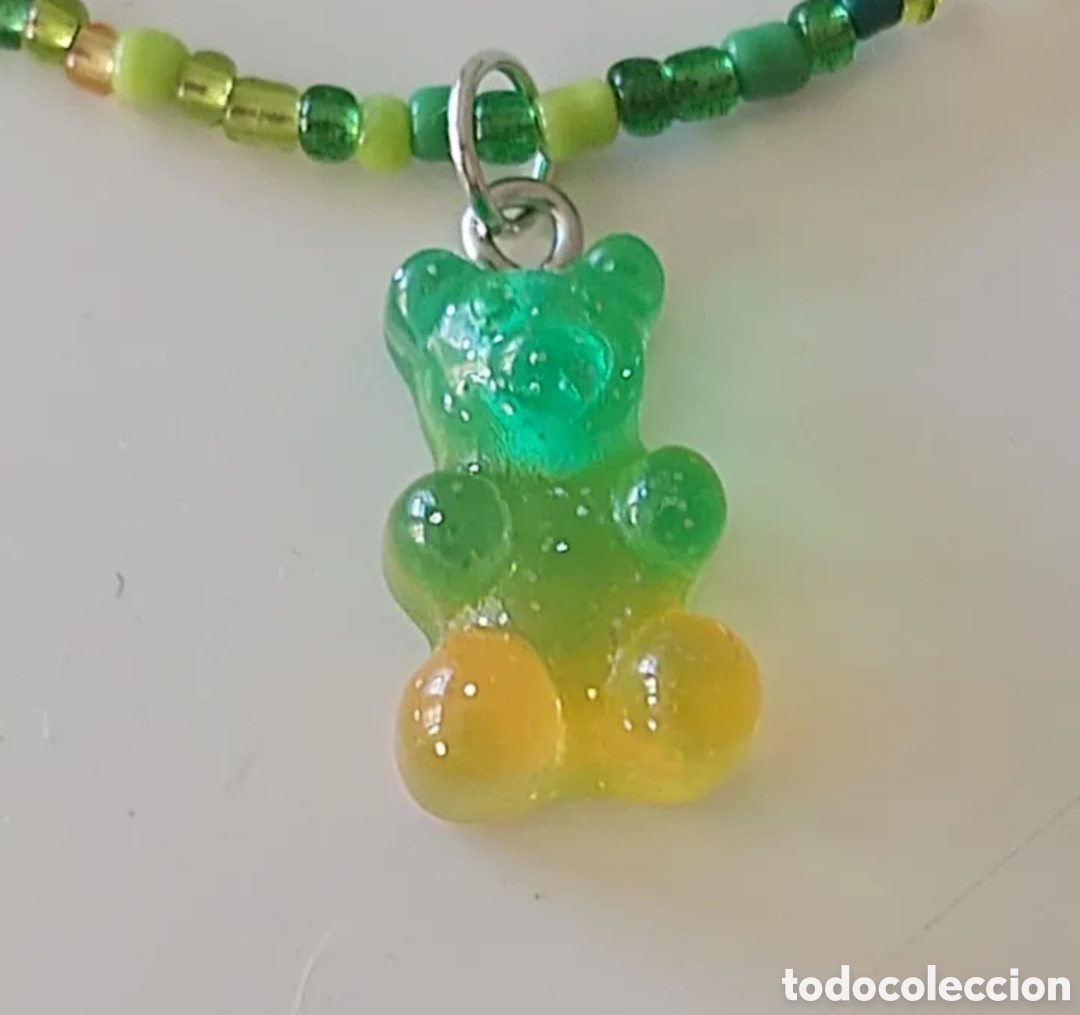 Joyeria: BONITO COLLAR DE CUENTAS CON OSITO HARIBO. REF S6 EOS COLLARES - Foto 2