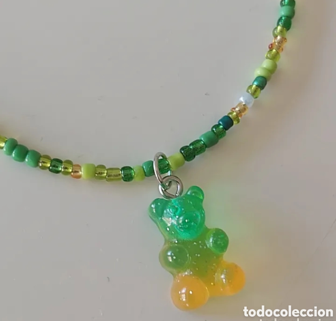 Joyeria: BONITO COLLAR DE CUENTAS CON OSITO HARIBO. REF S6 EOS COLLARES - Foto 1