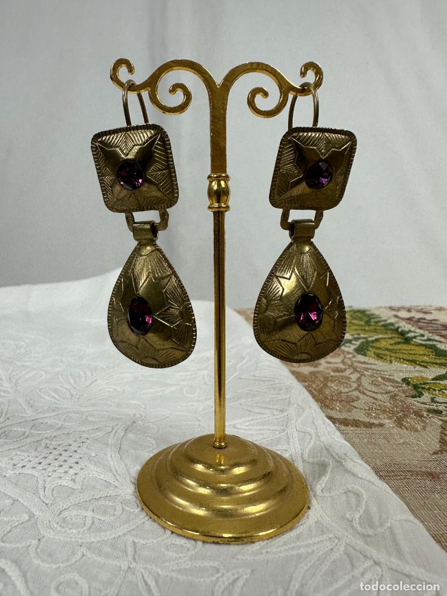 Joyeria: Pendientes de bot&oacute;n y almendra - Foto 2
