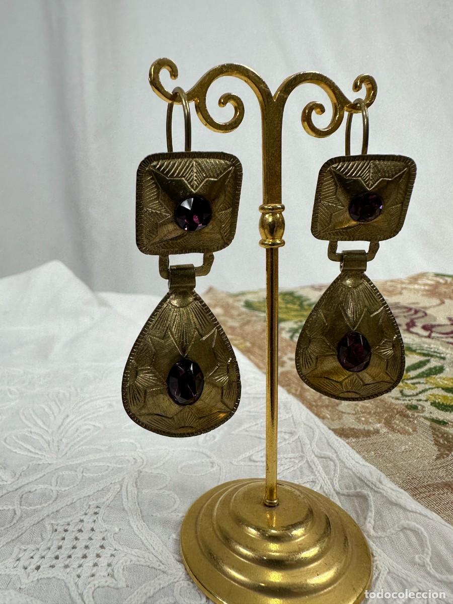 Joyeria: Pendientes de bot&oacute;n y almendra - Foto 4