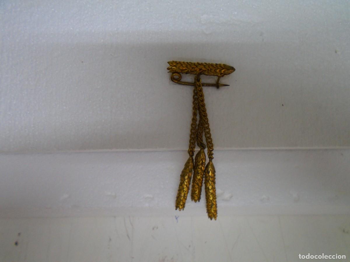 Joyeria: ANTIGUO BROCHE DE ALFILER DE SE&Ntilde;ORA. - Foto 1