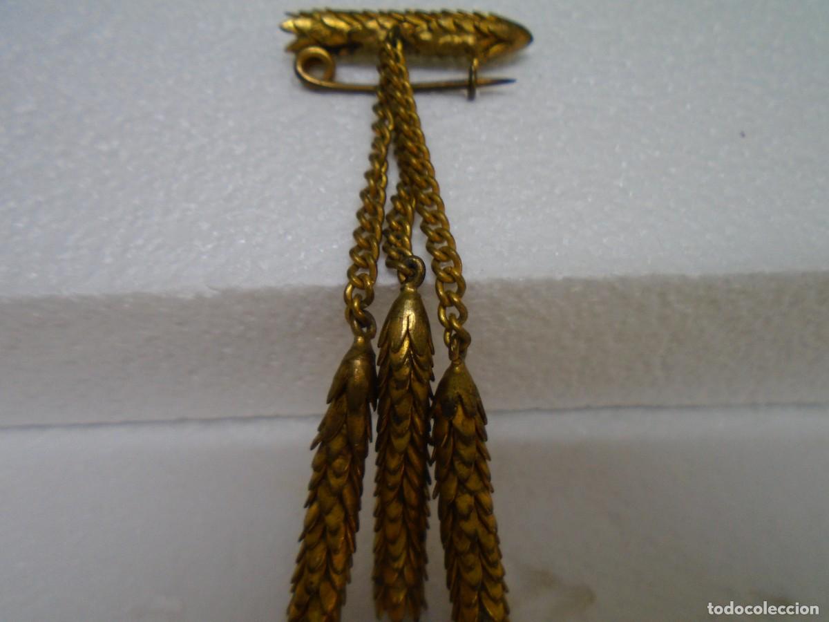 Joyeria: ANTIGUO BROCHE DE ALFILER DE SE&Ntilde;ORA. - Foto 2